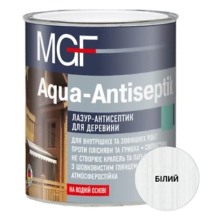Лазур - антисептик Aqua-Antiseptik MGF без кольорова 0.75 л