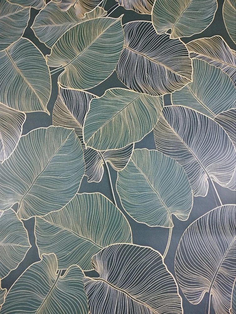 Самоклеюча плівка Patifix 45см х 1м 15-6140 (Зелене листя)