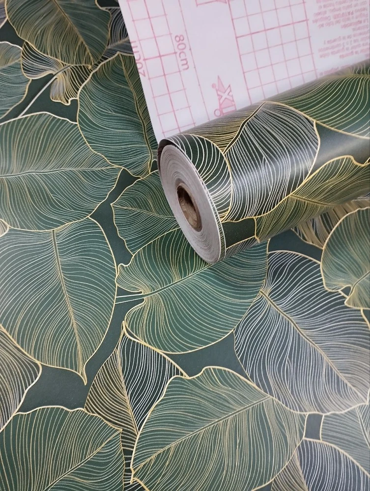 Самоклеюча плівка Patifix 45см х 1м 15-6140 (Зелене листя)