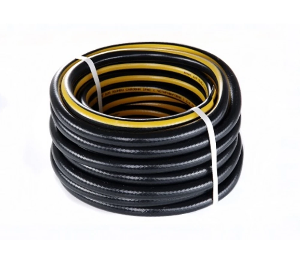 Шланг садовий ІРИС 3/4 (19,05мм) 10 Бар, 4х шаровий, 30м СИЛА (550703)