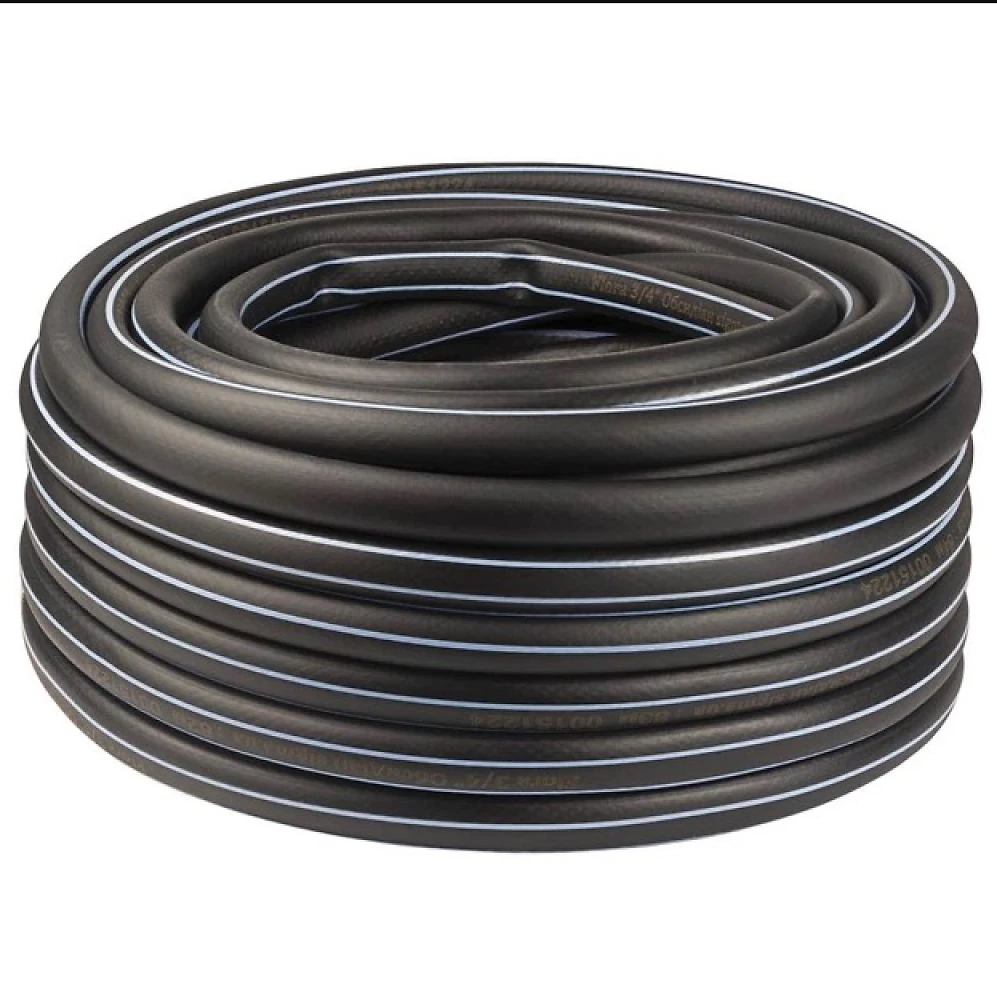 Шланг поливальний 1/2  (Обсидіан 4 шари ,армований)  FLORA 1м