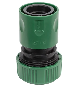 Конектор 1/2 до шланга 3/4 з аквастоп (ABS) Grad (5016125)