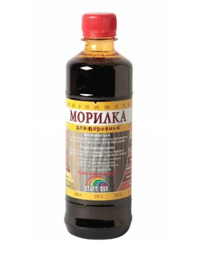 Морилка спиртова Горіхово коричнева 0,4 л СтартНов