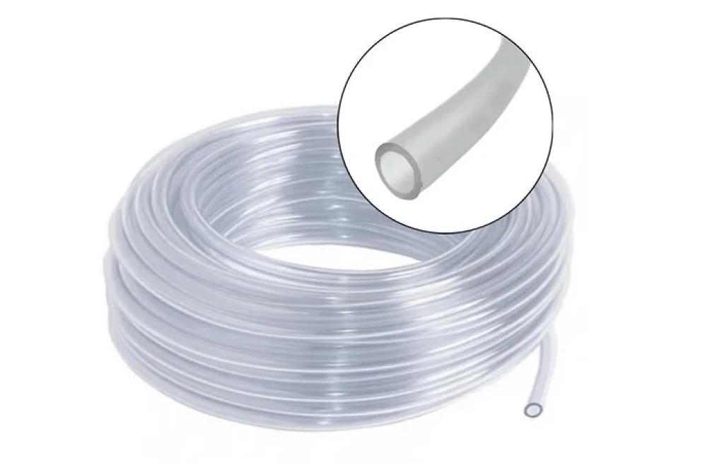 Шланг харчовий 8*1,5 мм прозорий (ПШ-08) , 1м