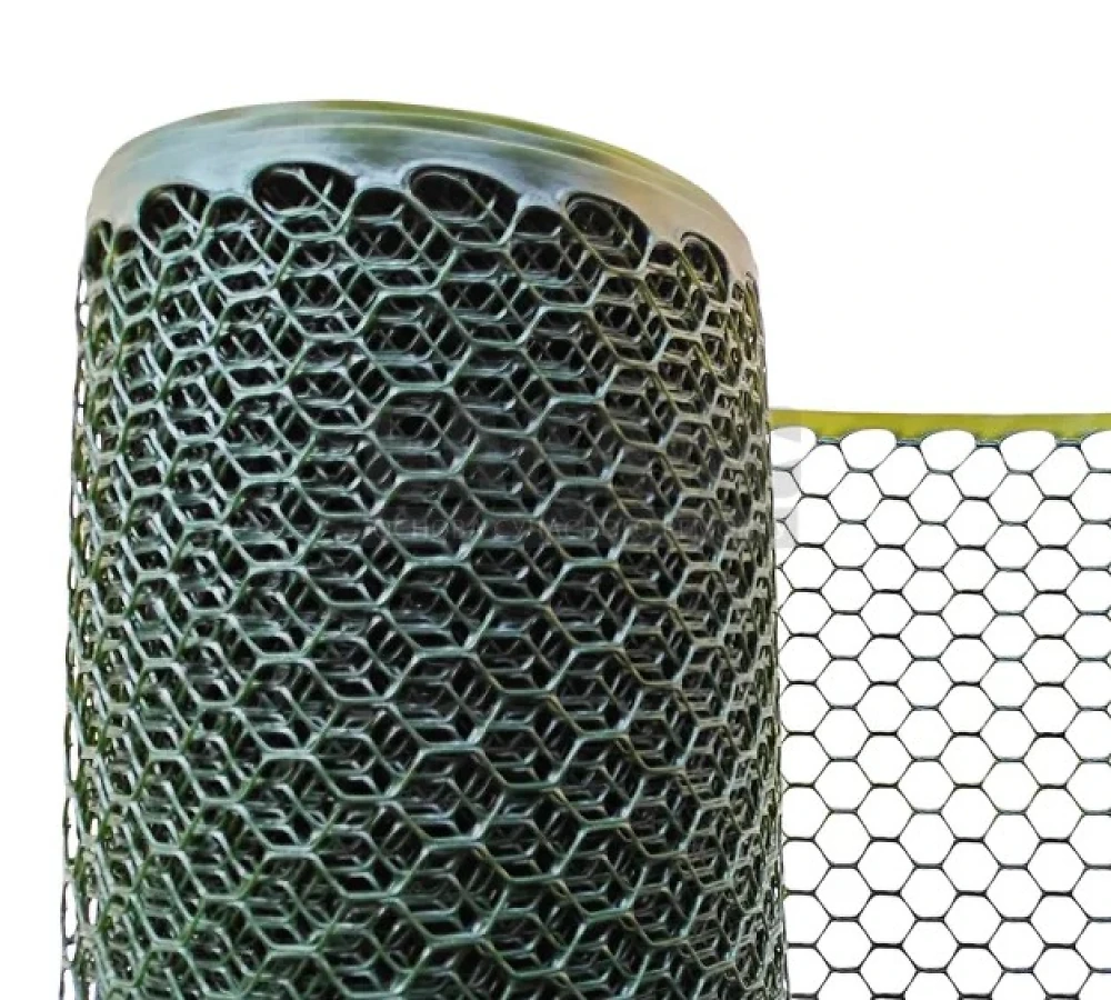 Садовая сетка пластиковая зеленая AgroSar 20х20мм ромб 1.5 ширина (на метраж)