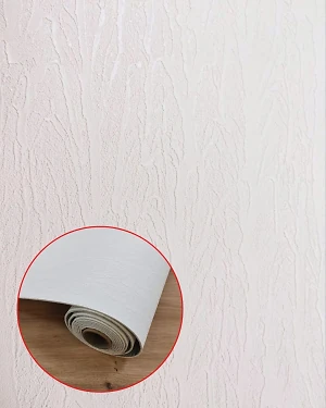 Самоклеющаяся PET плитка в рулоне 1201 (Белая штукатурка) 2800*600 мм