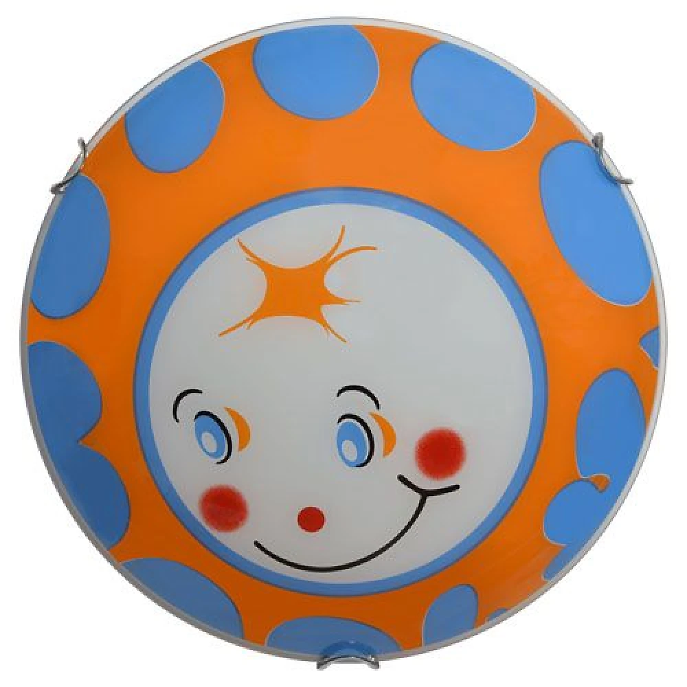 Светильник стеклянный НББ Улыбка 2*60Вт Е27 d=300мм (24950)