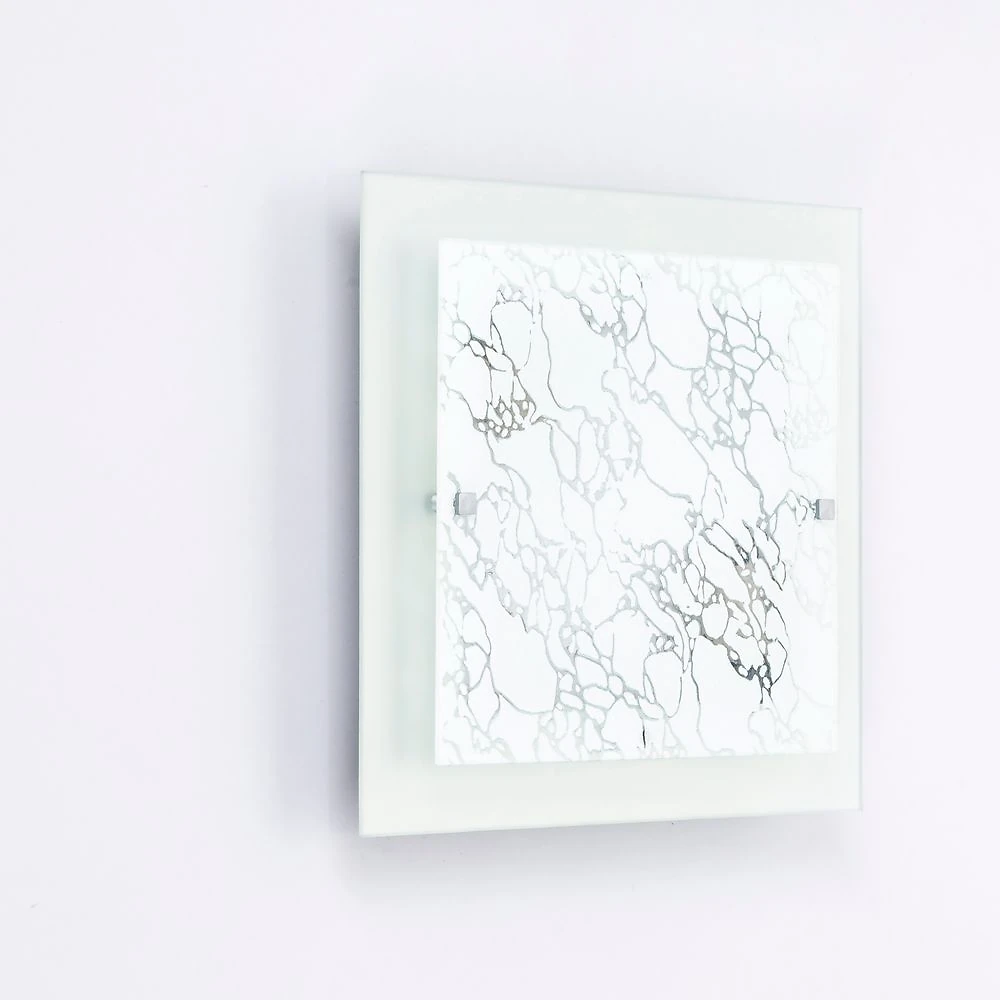 Світильник скляний НББ Модерн 2 * 60Вт Е27 400 мм білий (40190)