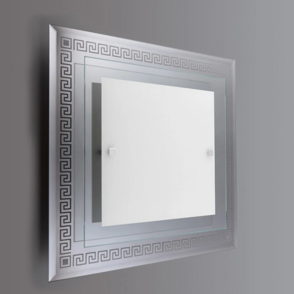 Светильник стеклянный НББ Гермес 2*60Вт Е27 400 мм (40220)