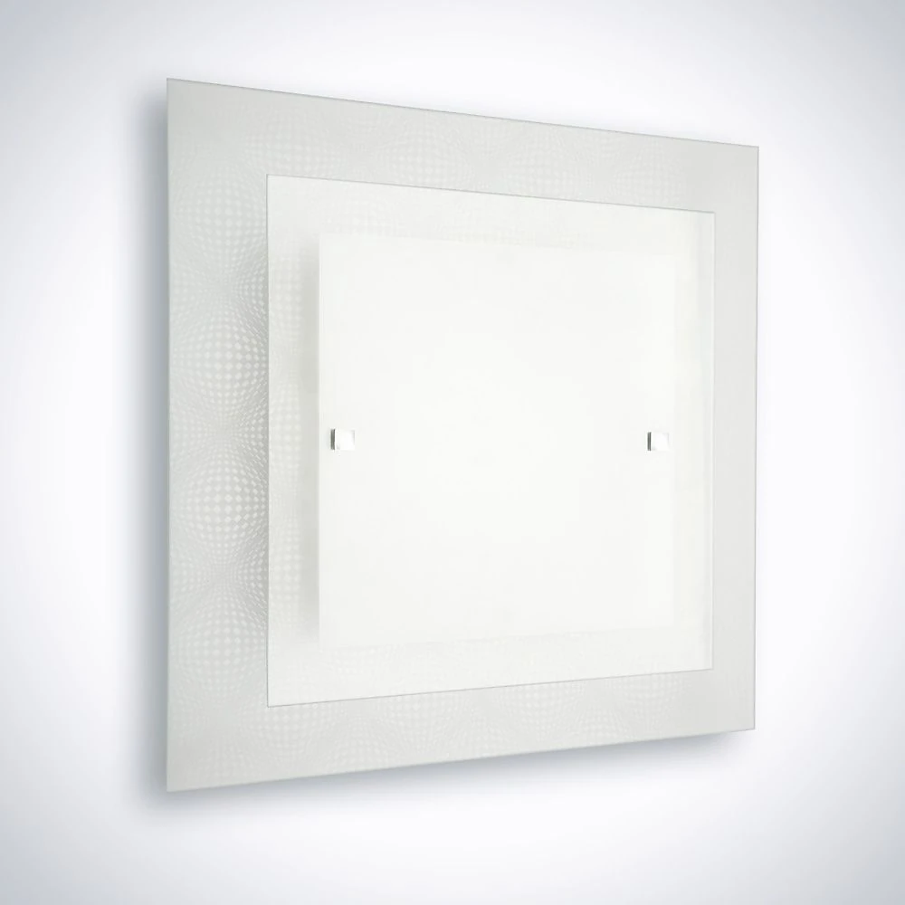 Светильник стеклянный НББ Дюна 2*60Вт Е27 400 мм (40470)