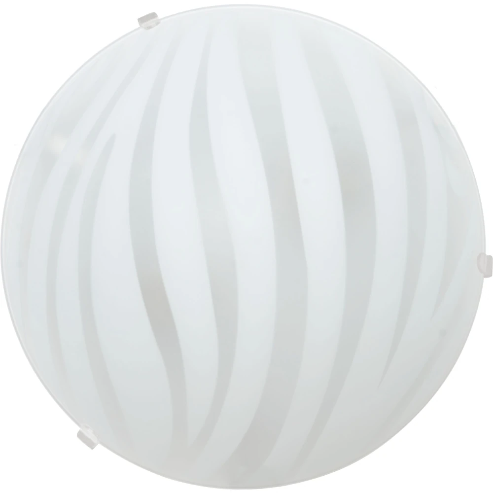 Светильник стеклянный НББ Зебра 1*100Вт Е27 d=250  белый (10060)