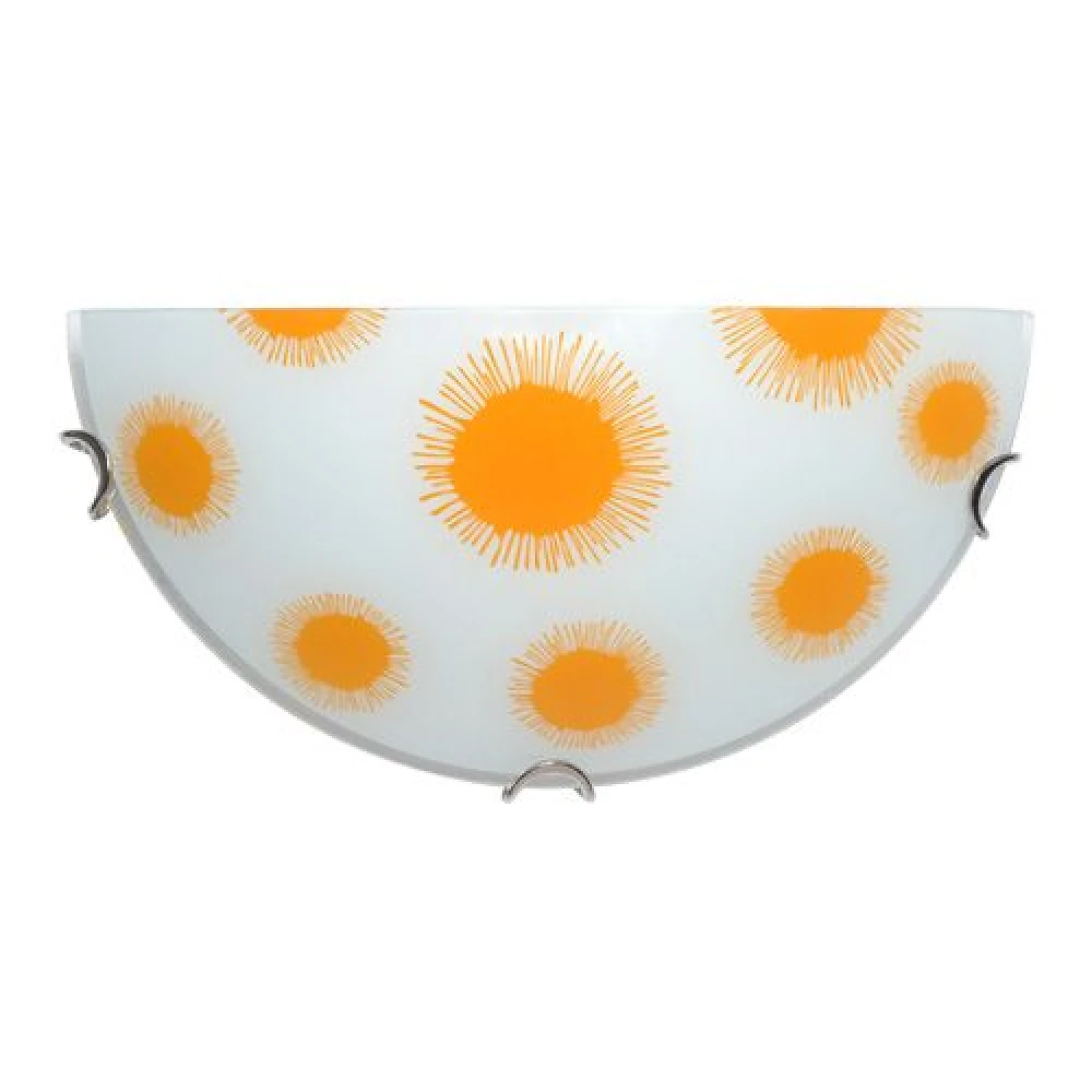 Светильник стеклянный НББ Оранж 1*60Вт Е27 1/2 (24181)