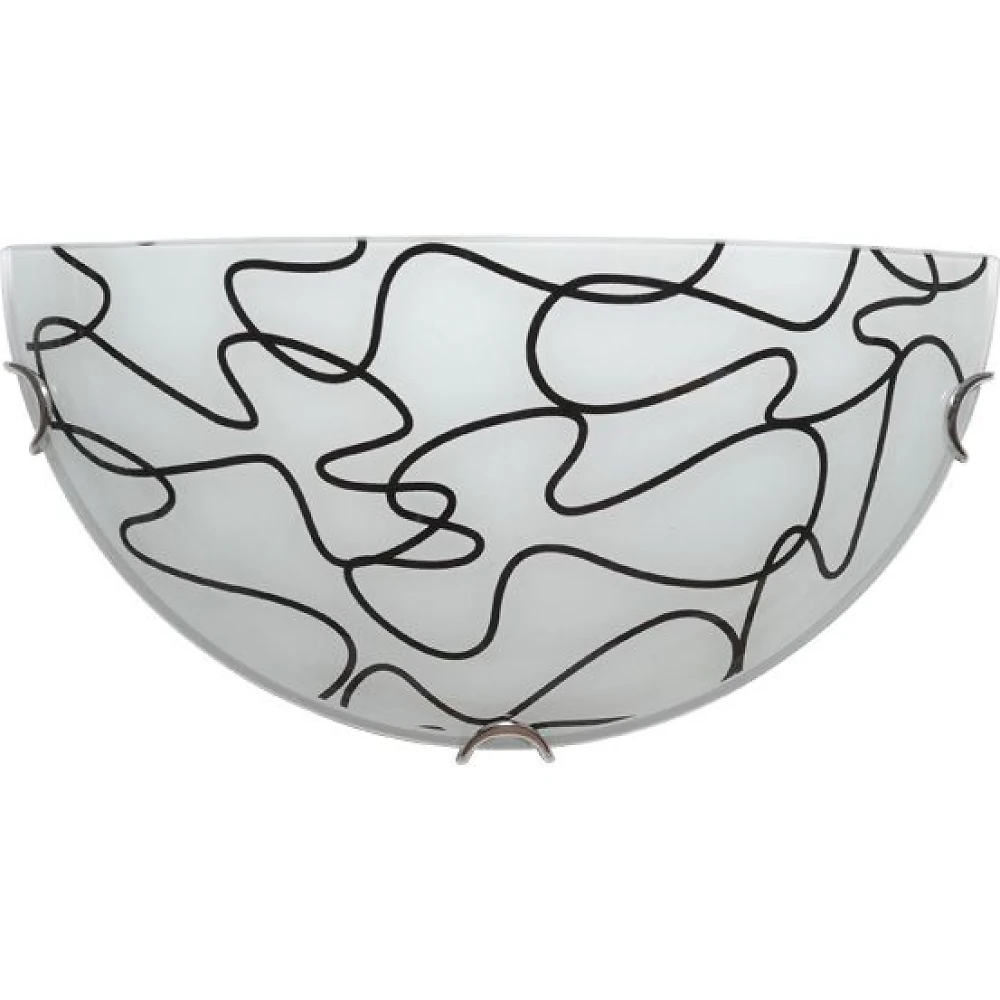 Светильник стеклянный НББ Орбитал 1*60Вт Е27 1/2 (24681)