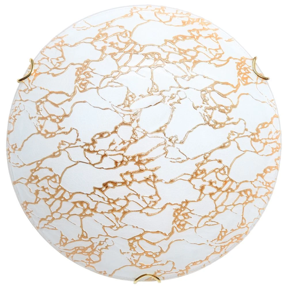 Світильник скляний НББ Модерн 3 * 60Вт Е27 d = 400 золото (25190)