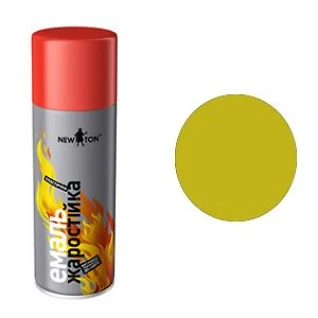 Емаль жаростійкий (600 ) Золото 400 мл NewTon (аерозоль)