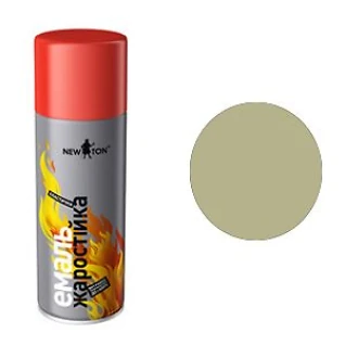 Емаль жаростійкий (600 ) Срібло 400 мл NewTon (аерозоль)