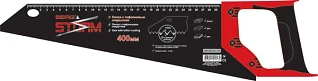 Пила (ножівка) по дереву 400мм тефлон. покриття, 3-з заточка, 2-комп. рукоятка Berg Storm 41-113