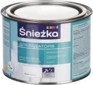 Емаль для радіаторів акрилова Sniezka Біла 0,4 л