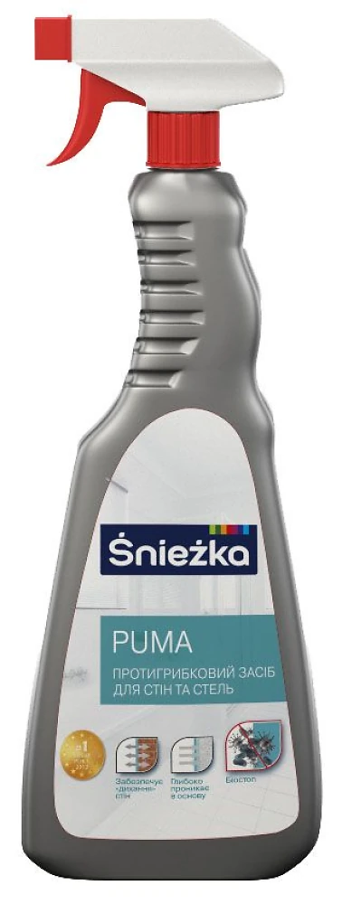 Антигрибок по бетону 0,5л глубокопроникающая Снежка Пума