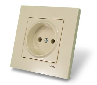 Viko Karre крем Розетка 1-а