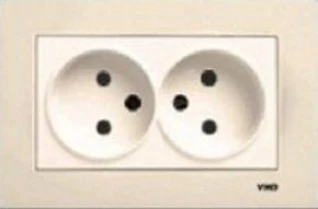 Viko Karre крем Розетка 2-я