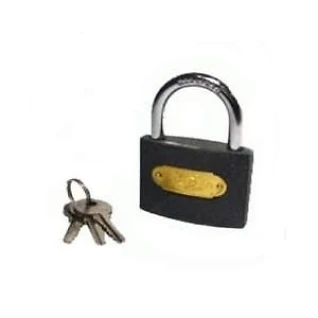 Замок навісний сірий легкий 50мм