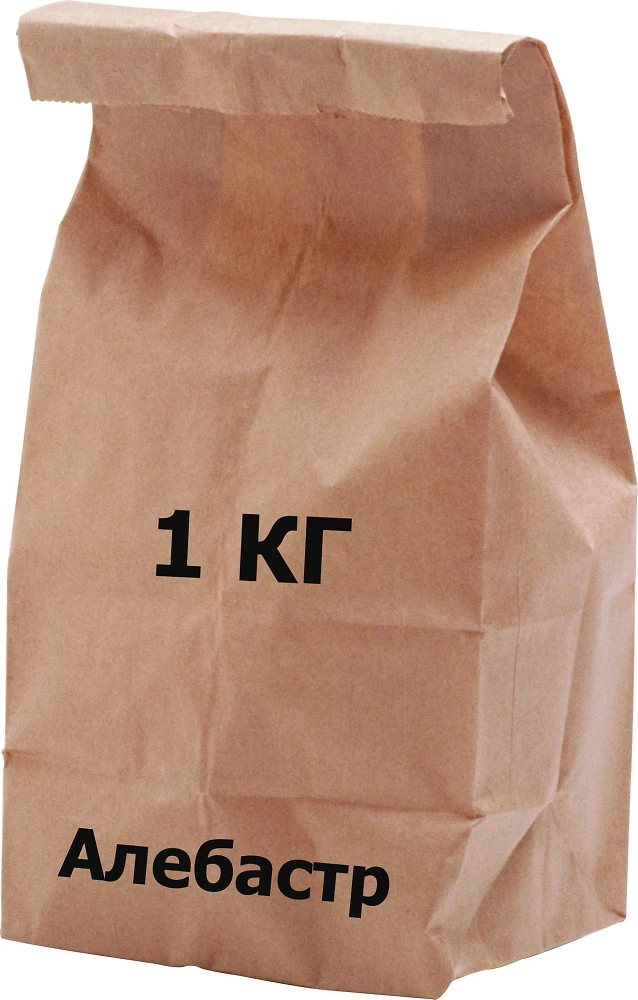 Алебастр (гипс строительный)  Г-10   1 кг