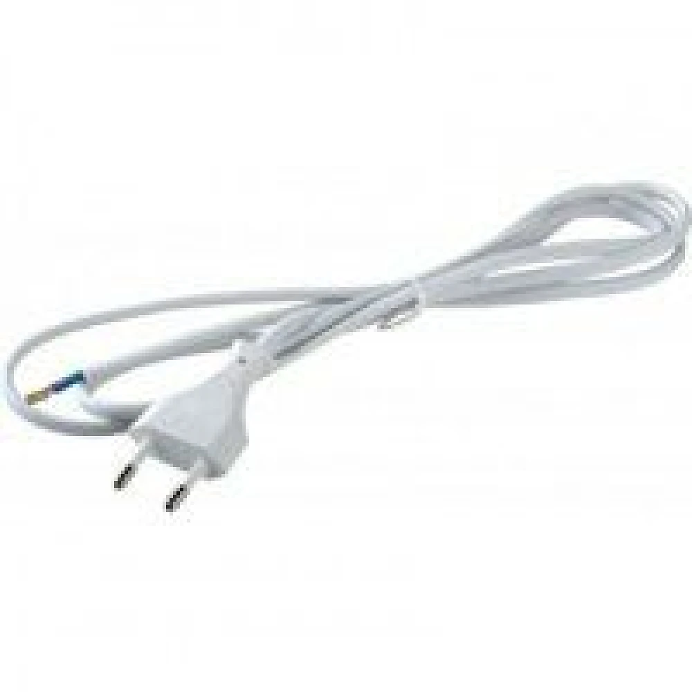 Шнур в вилкой 6А белый