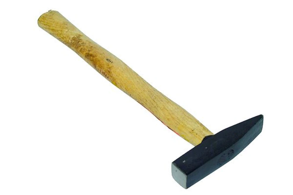 Молоток слюсарний 1000г сталь, бойок квадратний, рукоятка дерев'яна Technics 39-147