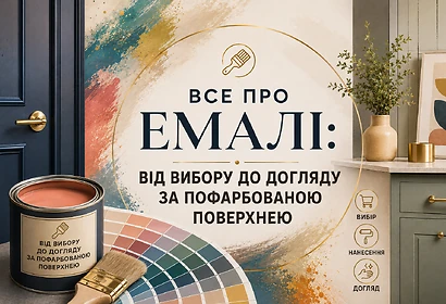 Все про емаль: від вибору до догляду за пофарбованою поверхнею