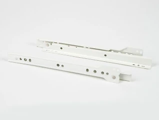 Направляющие ролликовые белые 400мм (1мм)