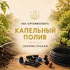 Как организовать капельный полив своими руками